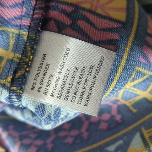 ILE New York Colorful Geometric Patterned Dress - Picture 6 of 6